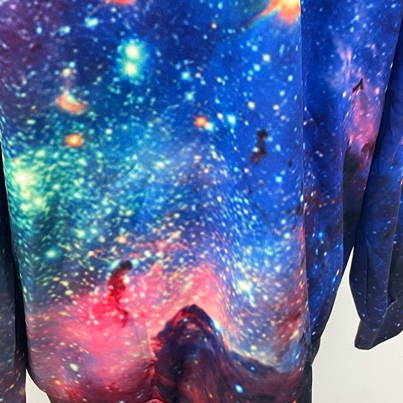 🪐 L/XL Cosmic Hoodie w/ Front Pocket 💫 - Picture 6 of 7